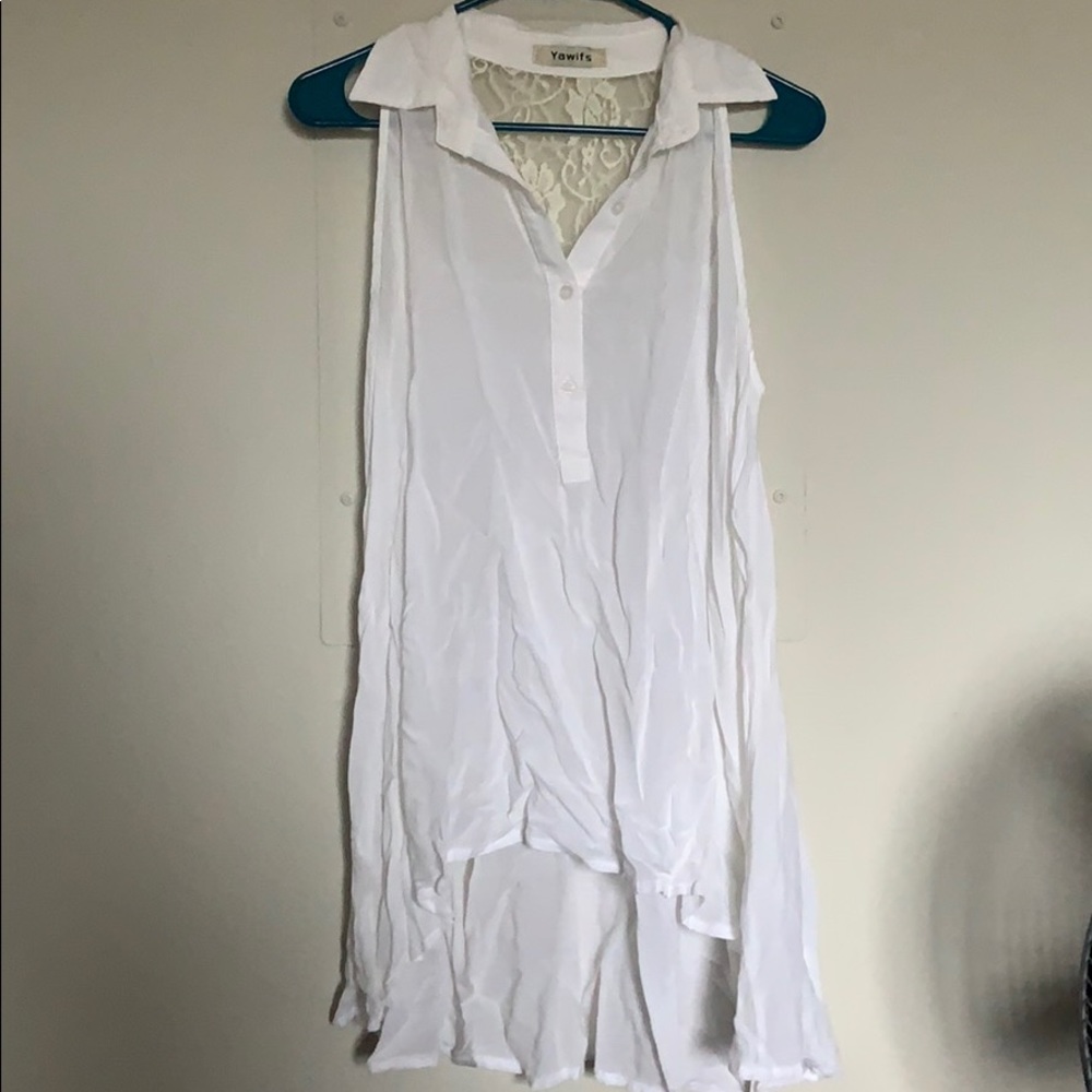white blouse